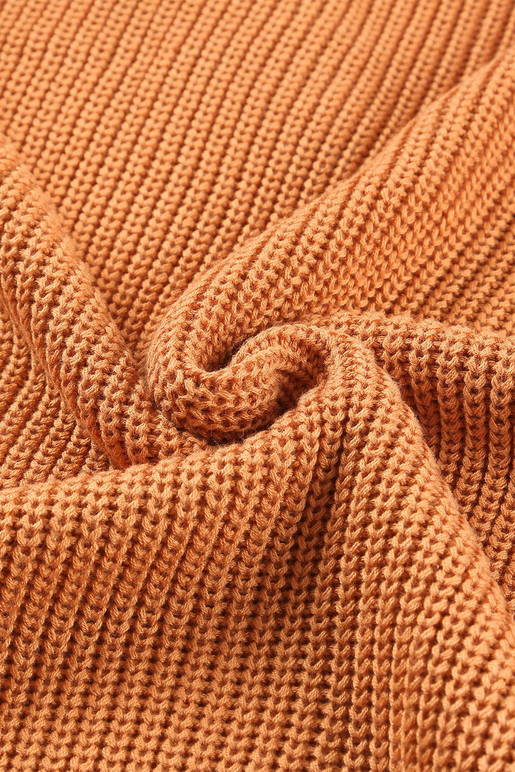 WestCloset Cutout Back Cold Shoulder Long Sleeve Sweater