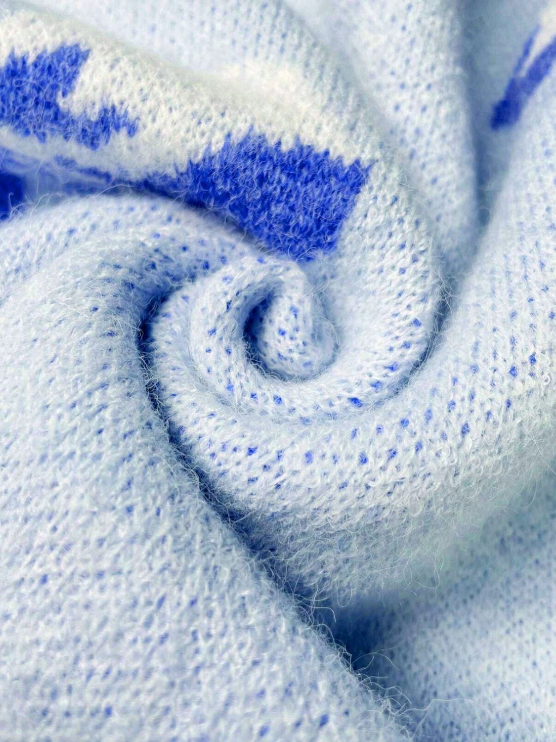 WestCloset Bow Round Neck Long Sleeve Sweater