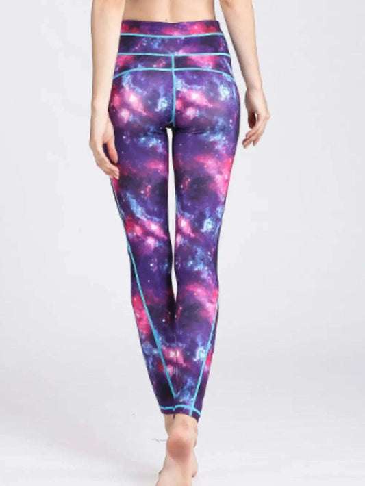 Printed Active High Waist Leggings WESTCLOSET