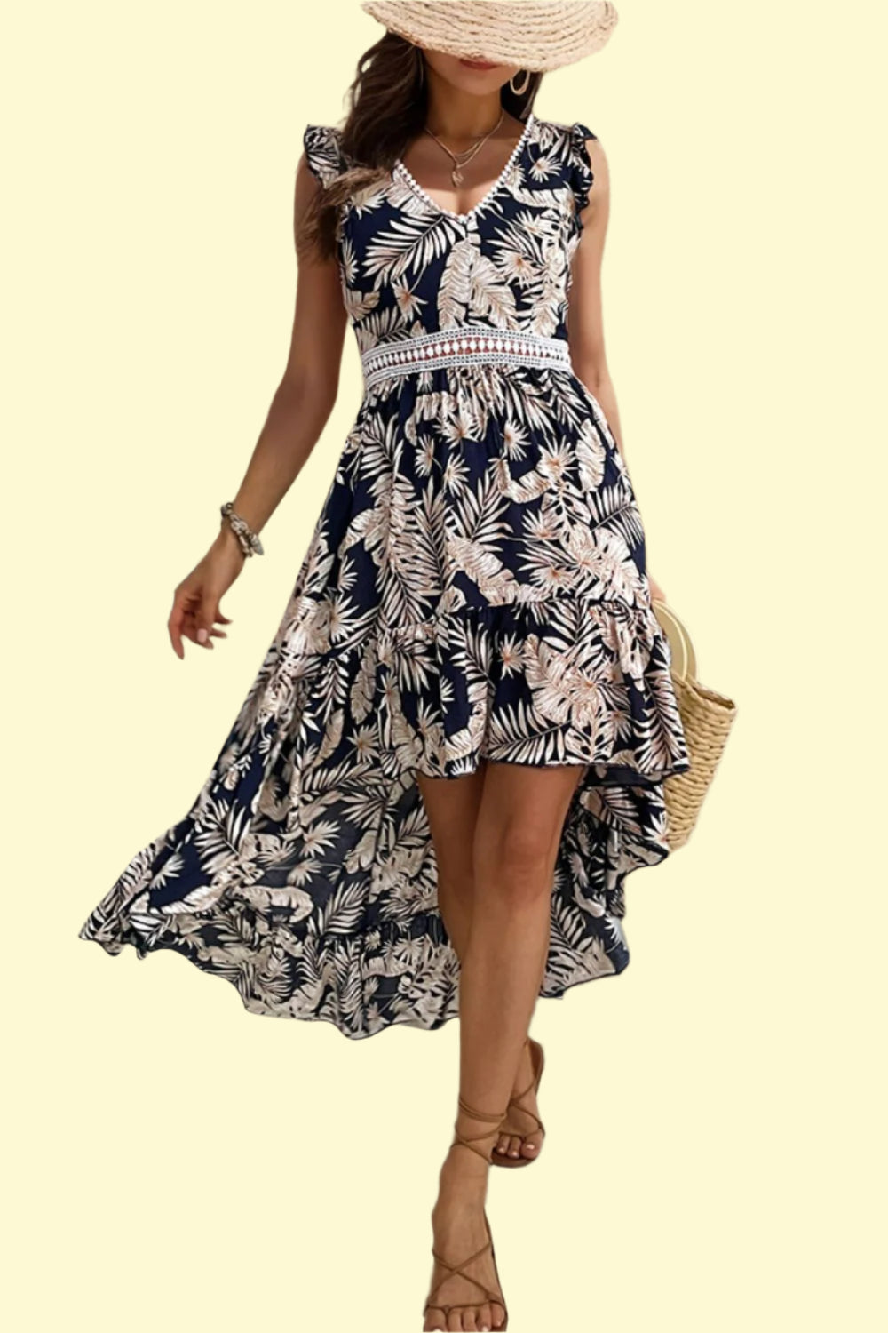 Flirty High-Low Summer Dress