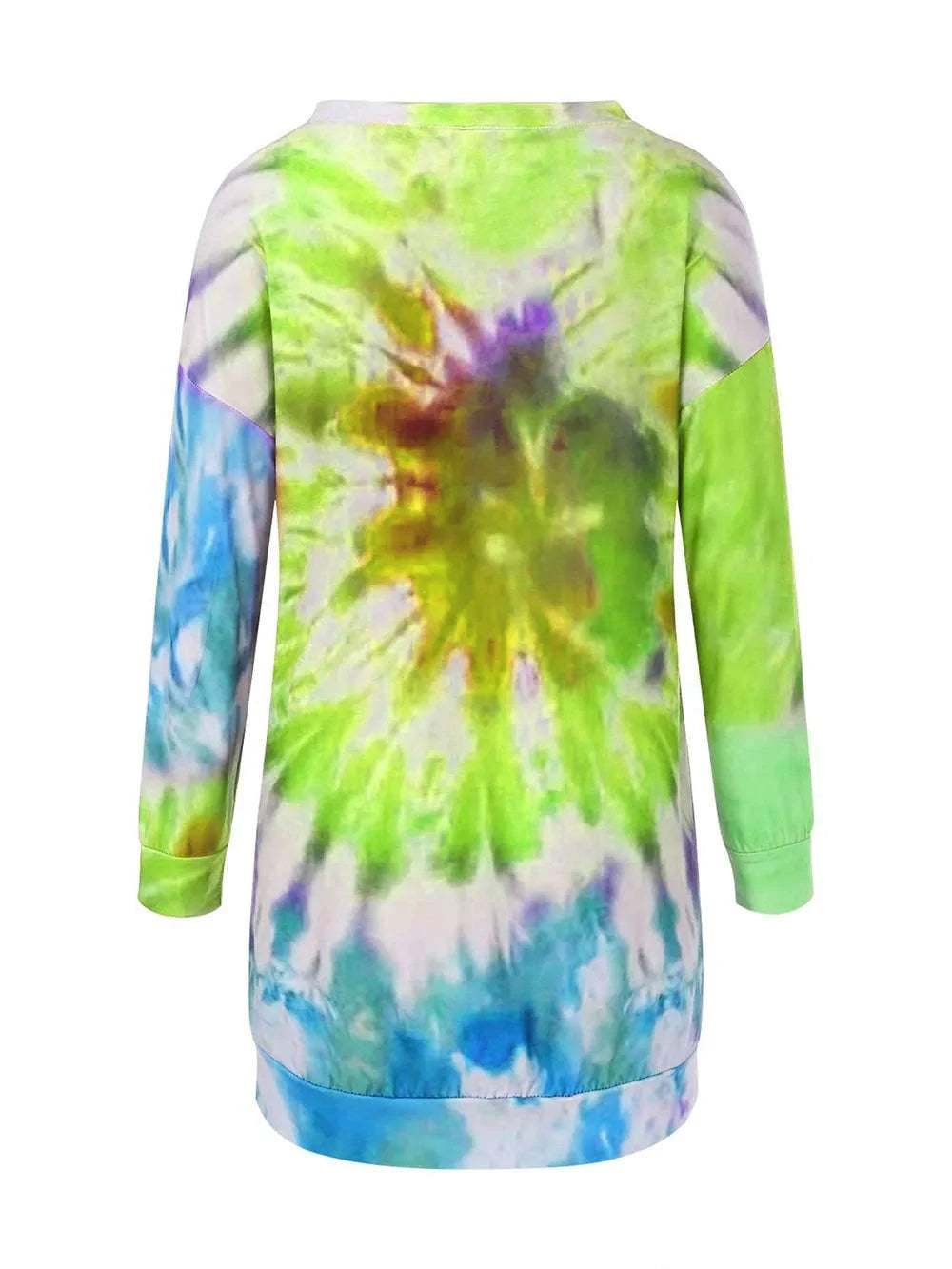 Trendy women tie dye dress online shopping