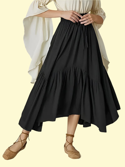 WestCloset Ruched Layered Mini Skirt