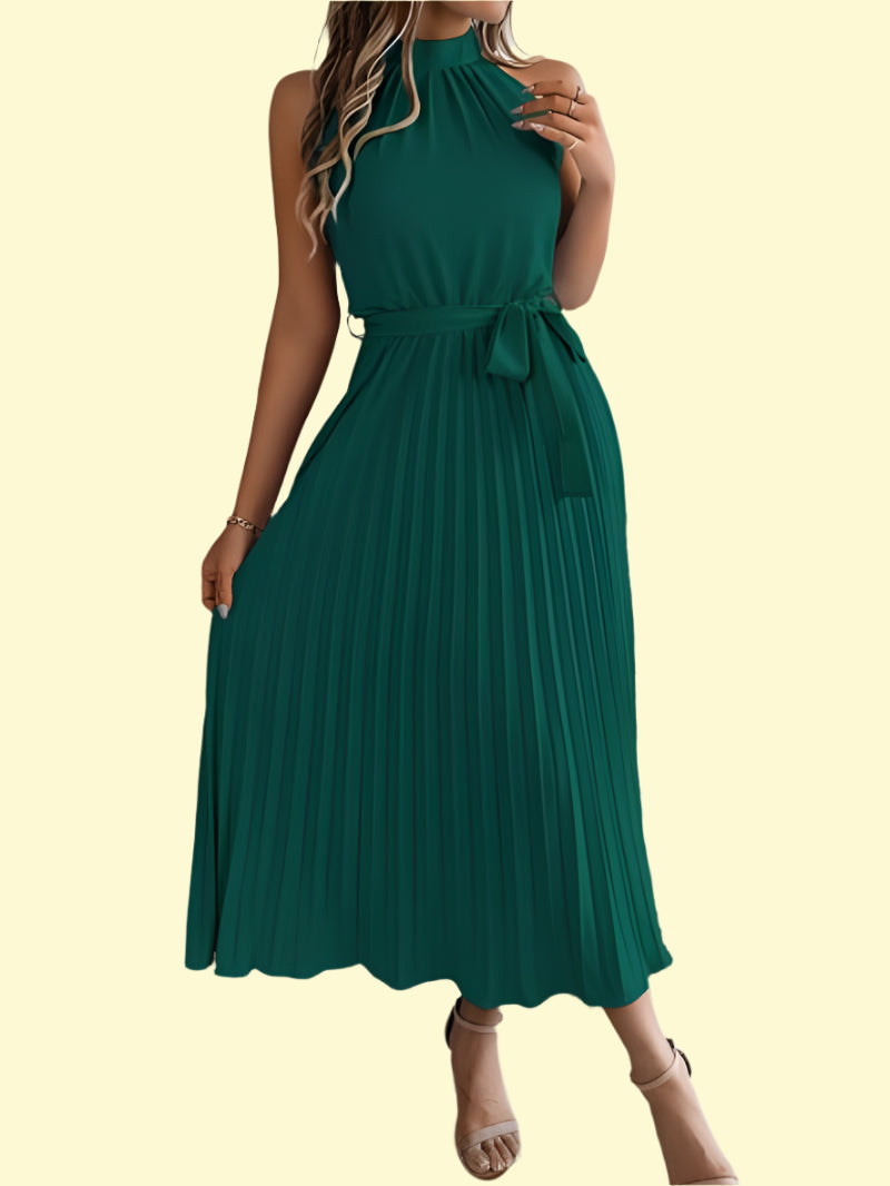 WestCloset goddess-style pleated dress