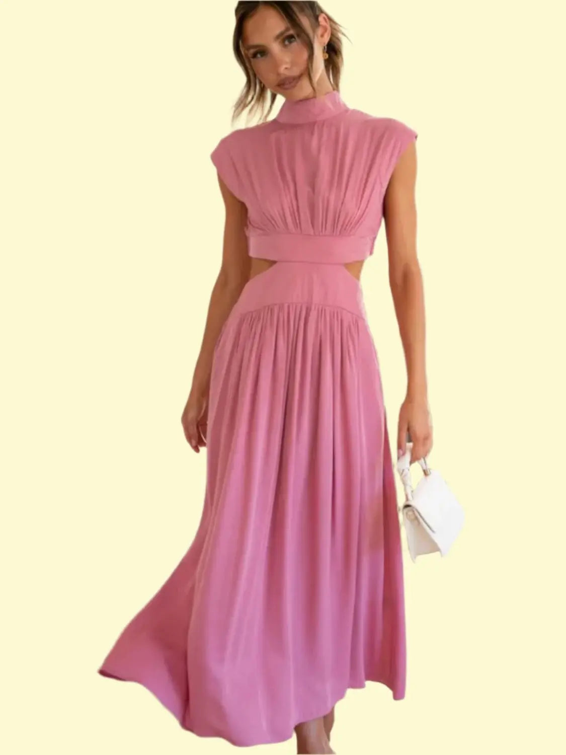 slinky siren maxi dress