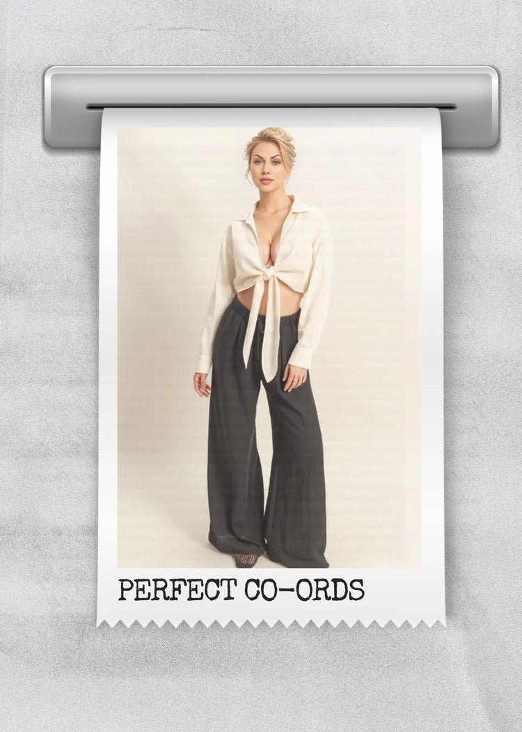 Matching co-ord sets for women including stylish two-piece outfits and coordinated fashion looks