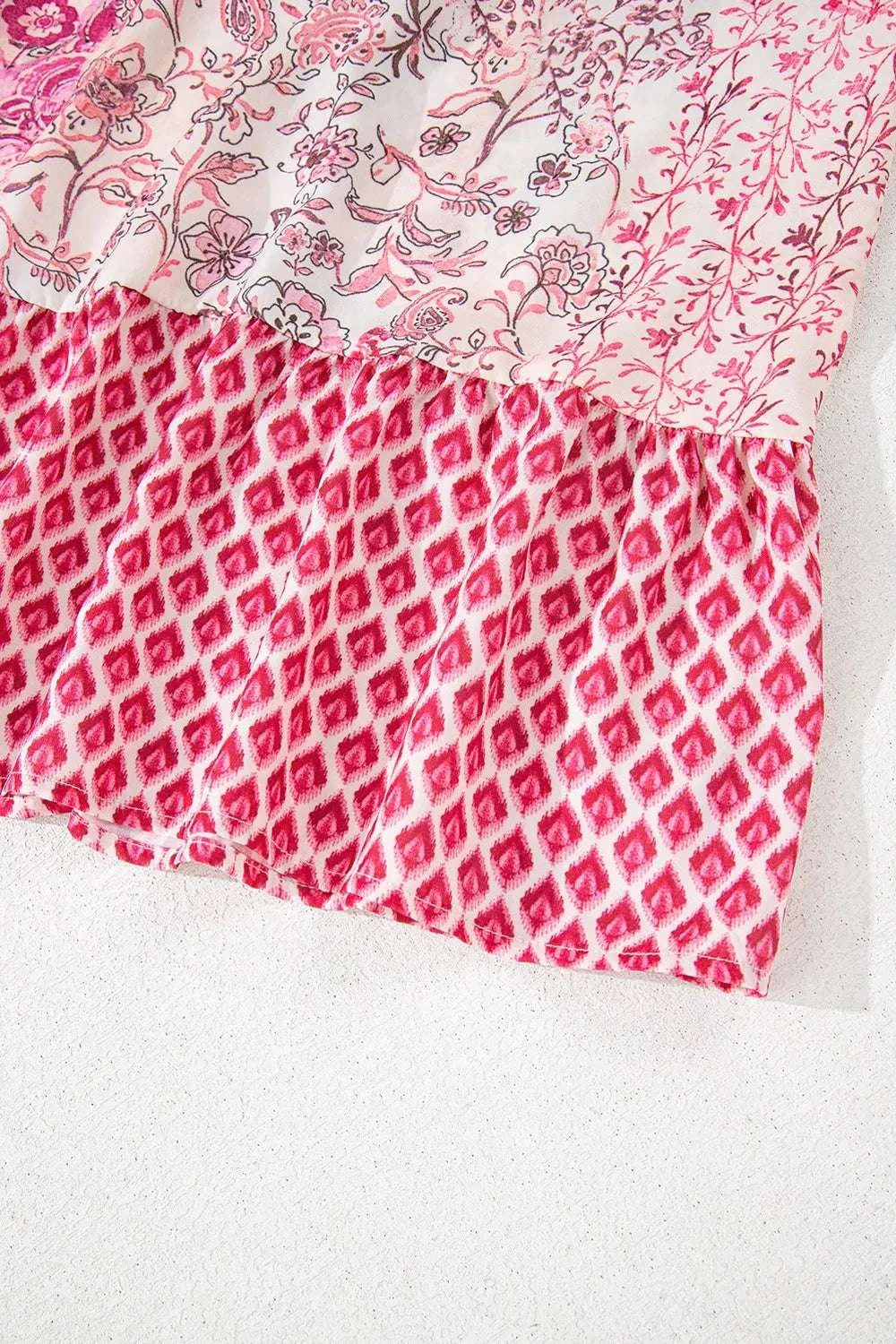 Printed Tassel Drawstring High Waist Maxi Skirt WESTCLOSET