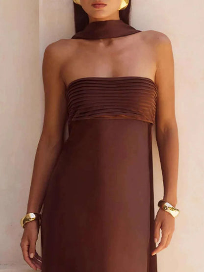 Tube Mermaid Maxi Dress WESTCLOSET