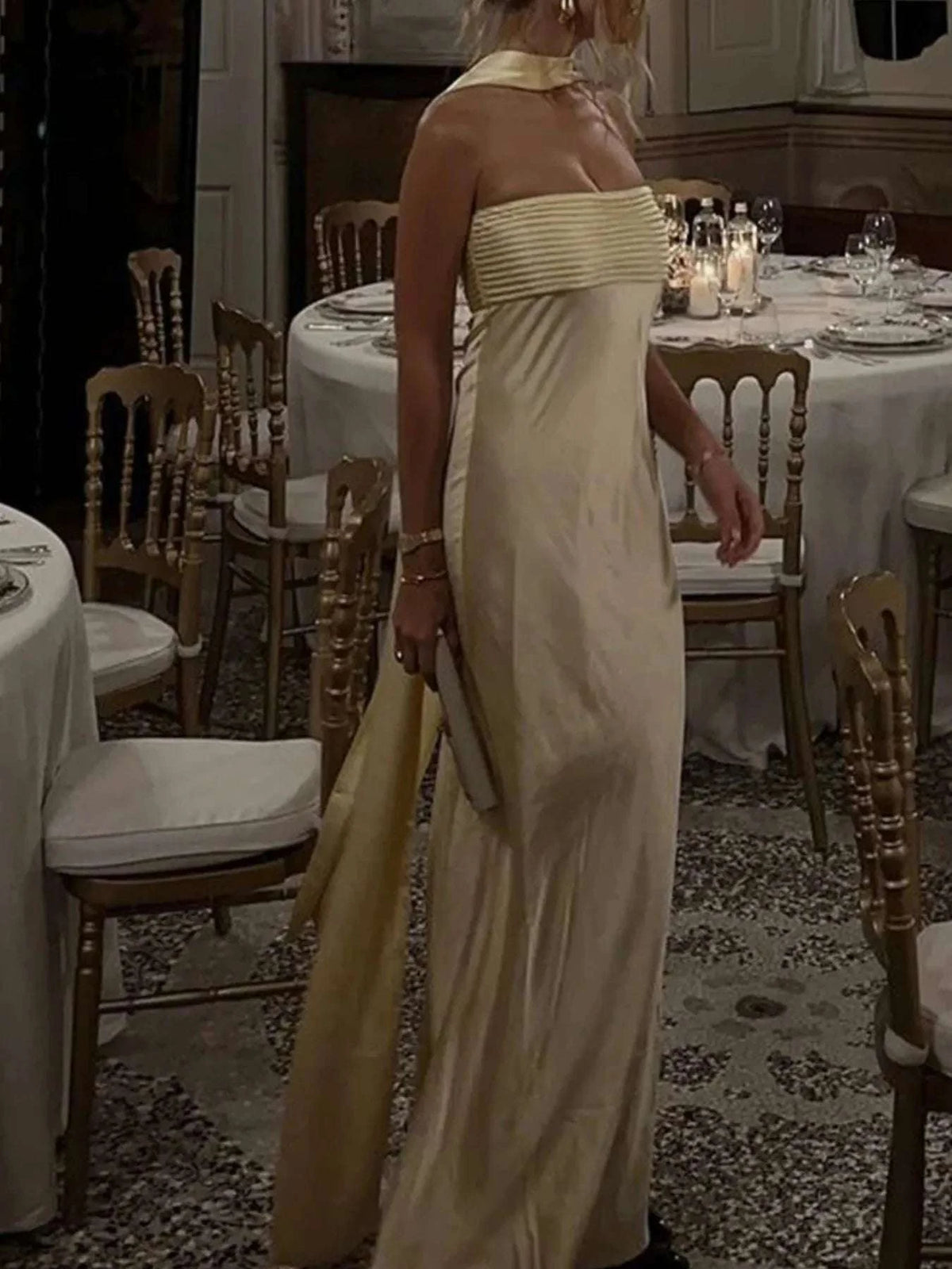 Tube Mermaid Maxi Dress WESTCLOSET