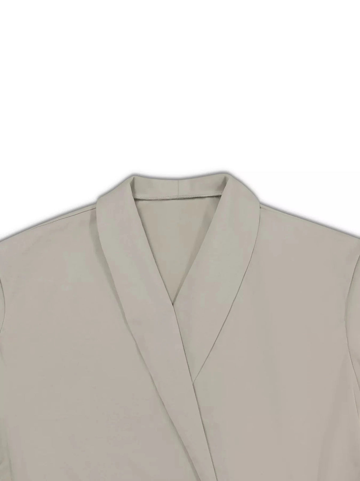 Plus Size Belt Long Sleeve Blazer and Pants Set WESTCLOSET