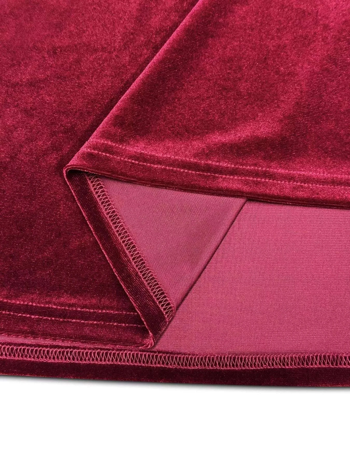 Velvet Long Sleeve Maxi Dress WESTCLOSET