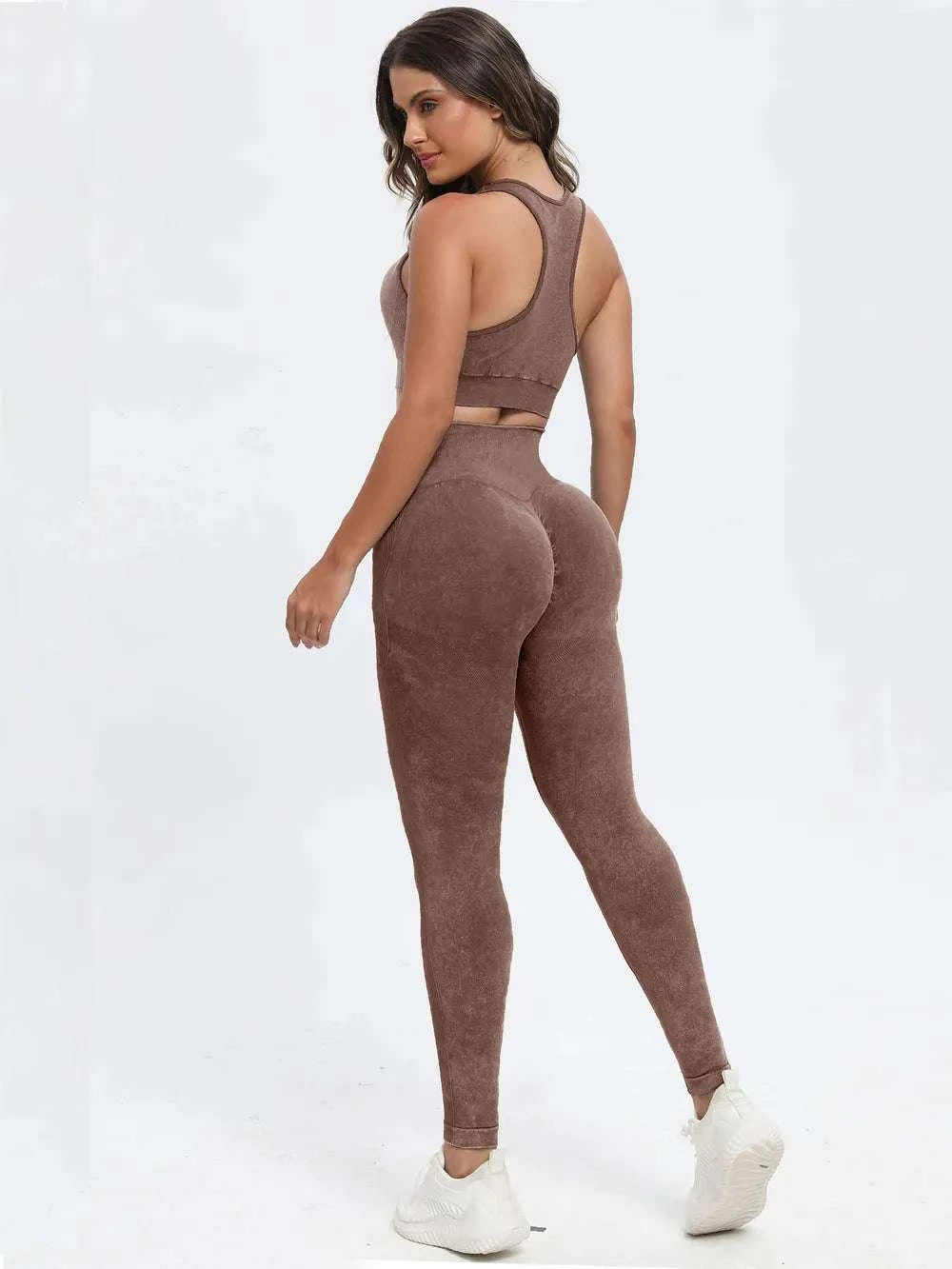 Scoop Neck Wide Strap Top and Pants Active Set WESTCLOSET