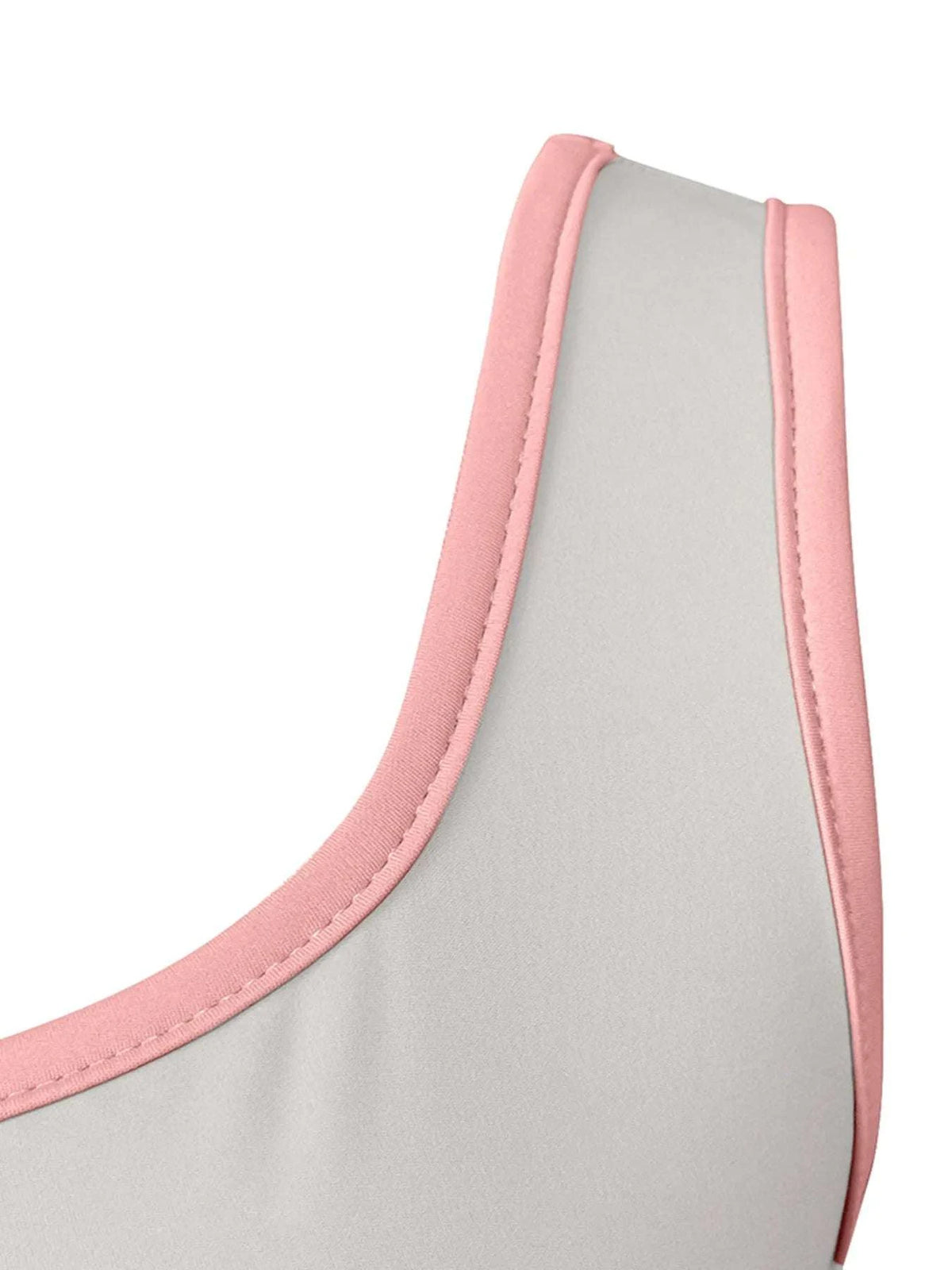 Contrast Trim Tank and Pants Active Set WESTCLOSET