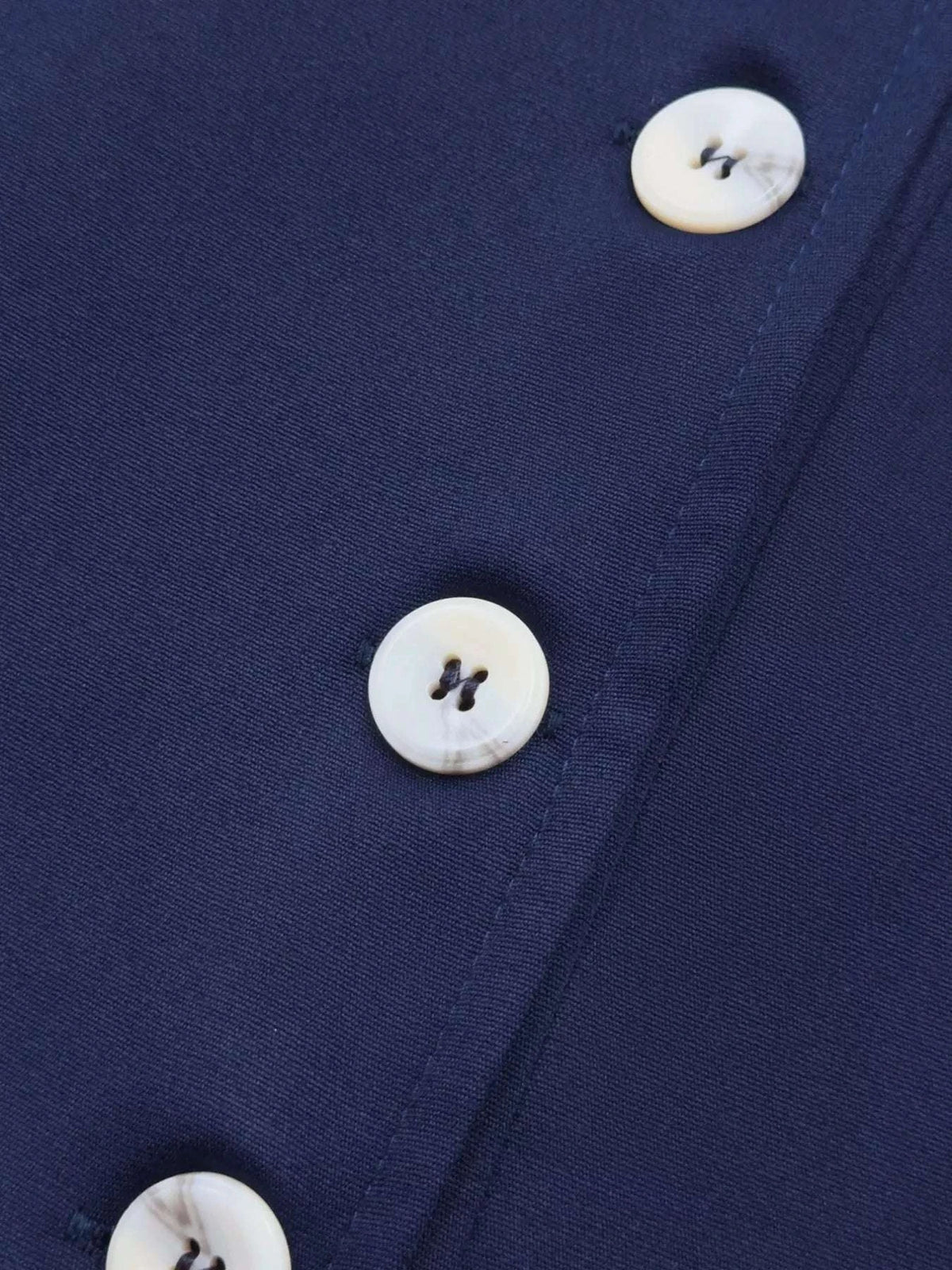 Button-Front A-Line Dress WESTCLOSET