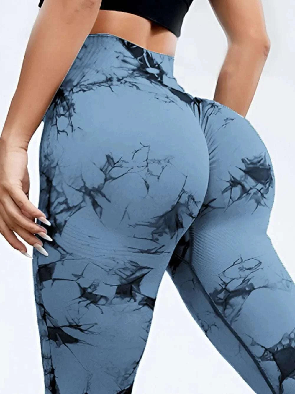 Tie-Dye High Waist Active Leggings WESTCLOSET