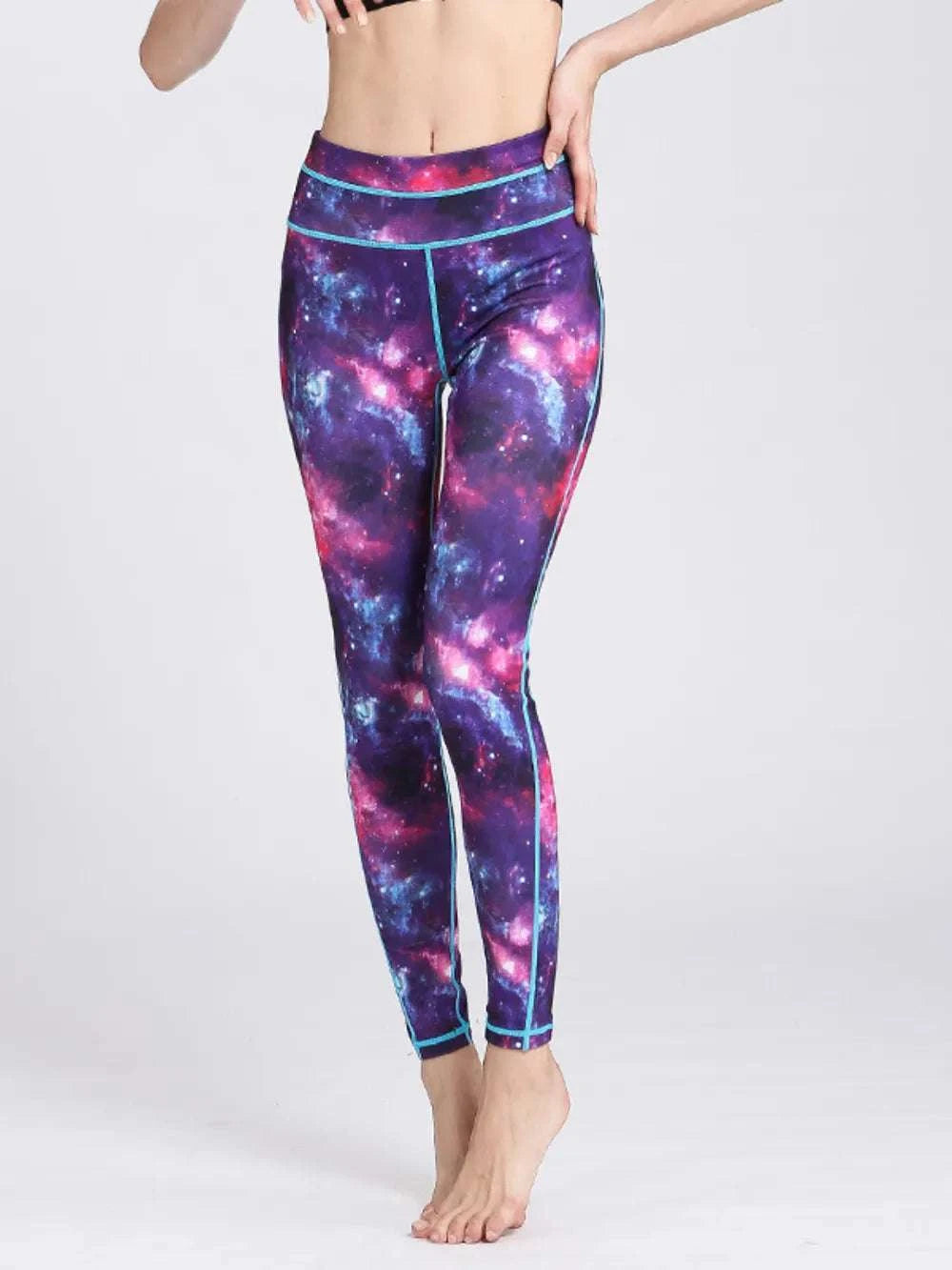 Printed Active High Waist Leggings WESTCLOSET