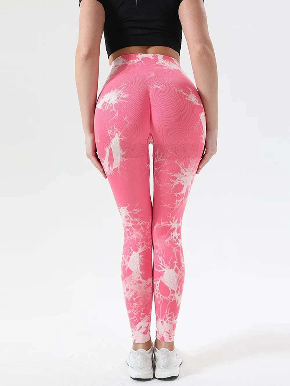 Tie-Dye High Waist Active Leggings WESTCLOSET
