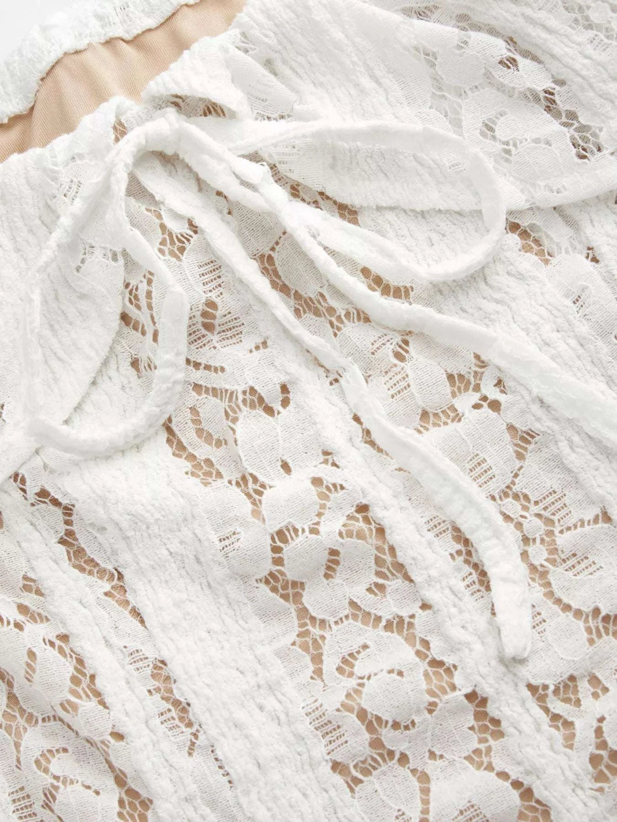 Off-Shoulder Lace Blouse WESTCLOSET