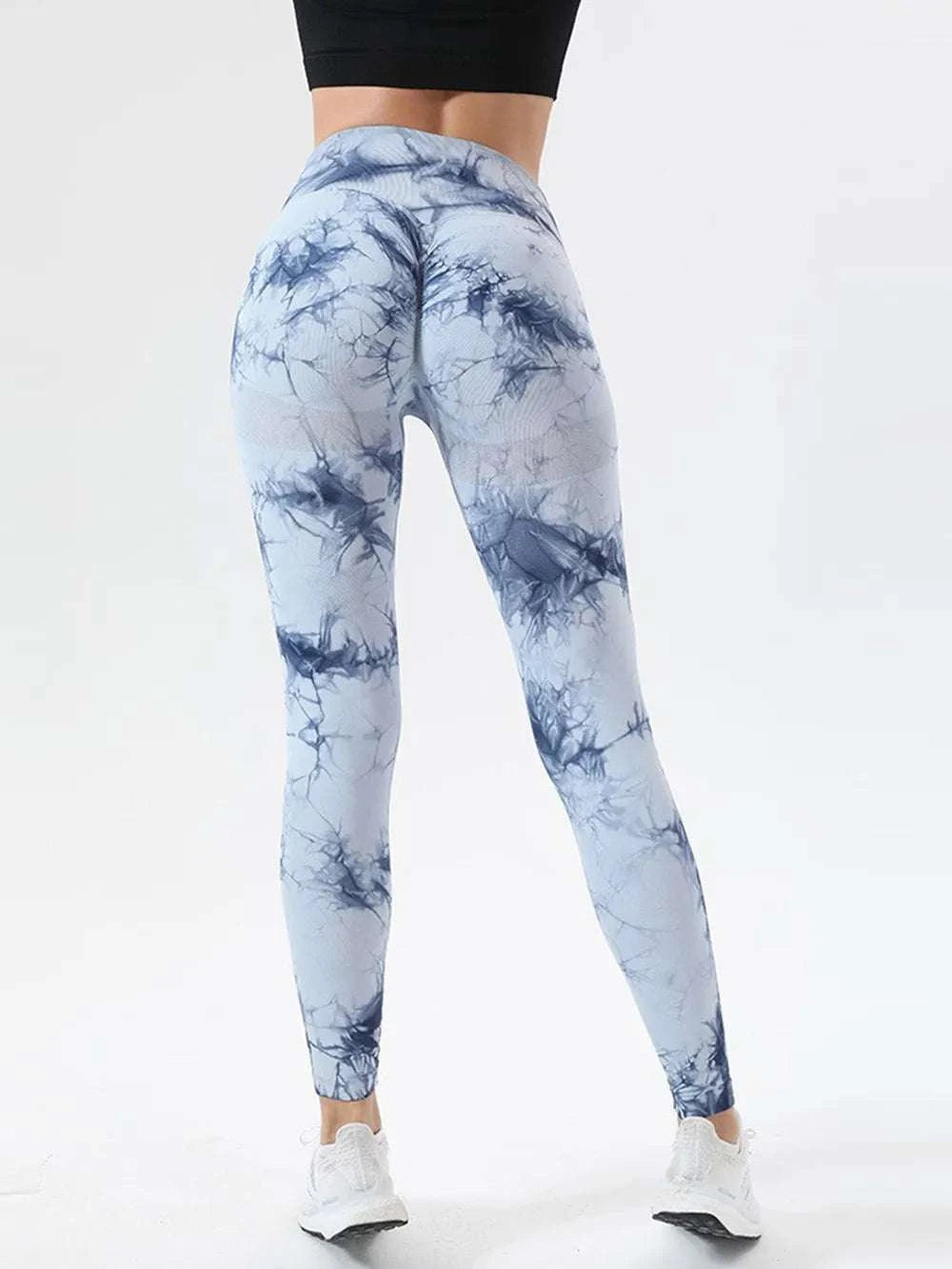 Tie-Dye High Waist Active Leggings WESTCLOSET