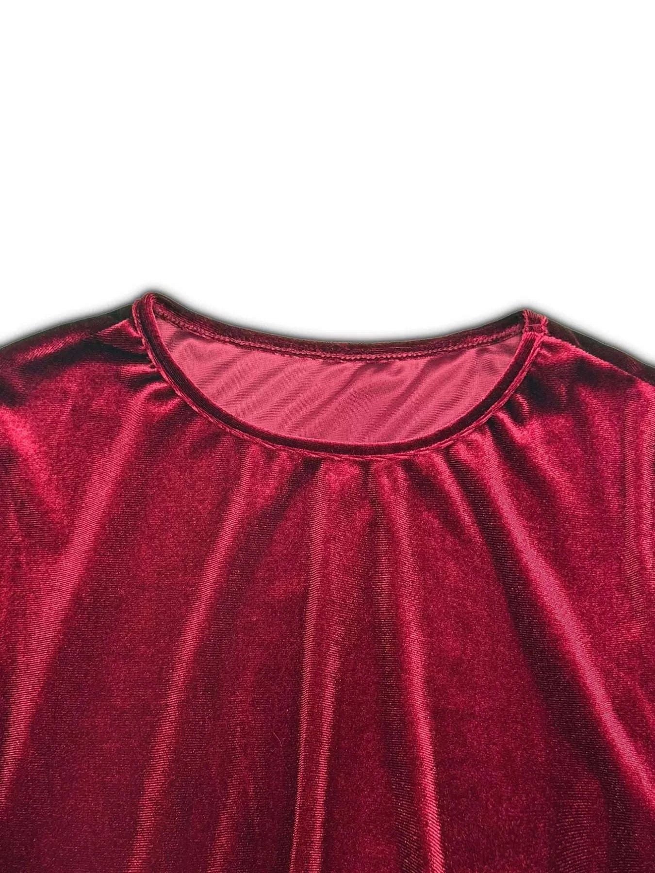 Velvet Long Sleeve Maxi Dress WESTCLOSET