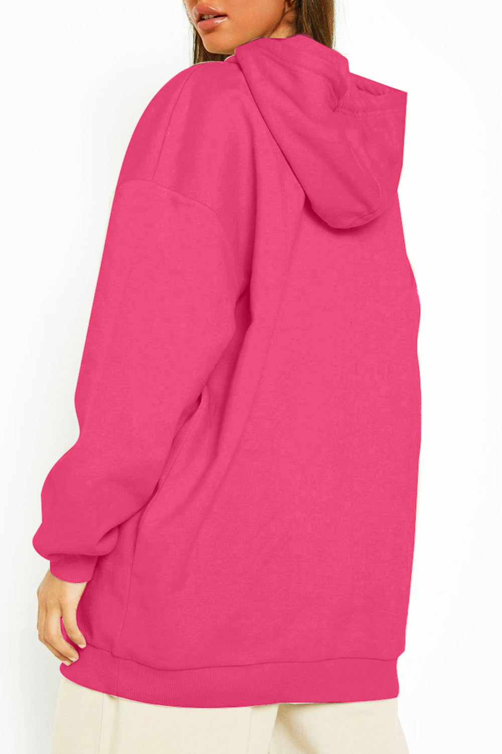 Simply Love Simply Love Full Size LET‚ÄôS GO GIRLS Graphic Dropped Shoulder Hoodie