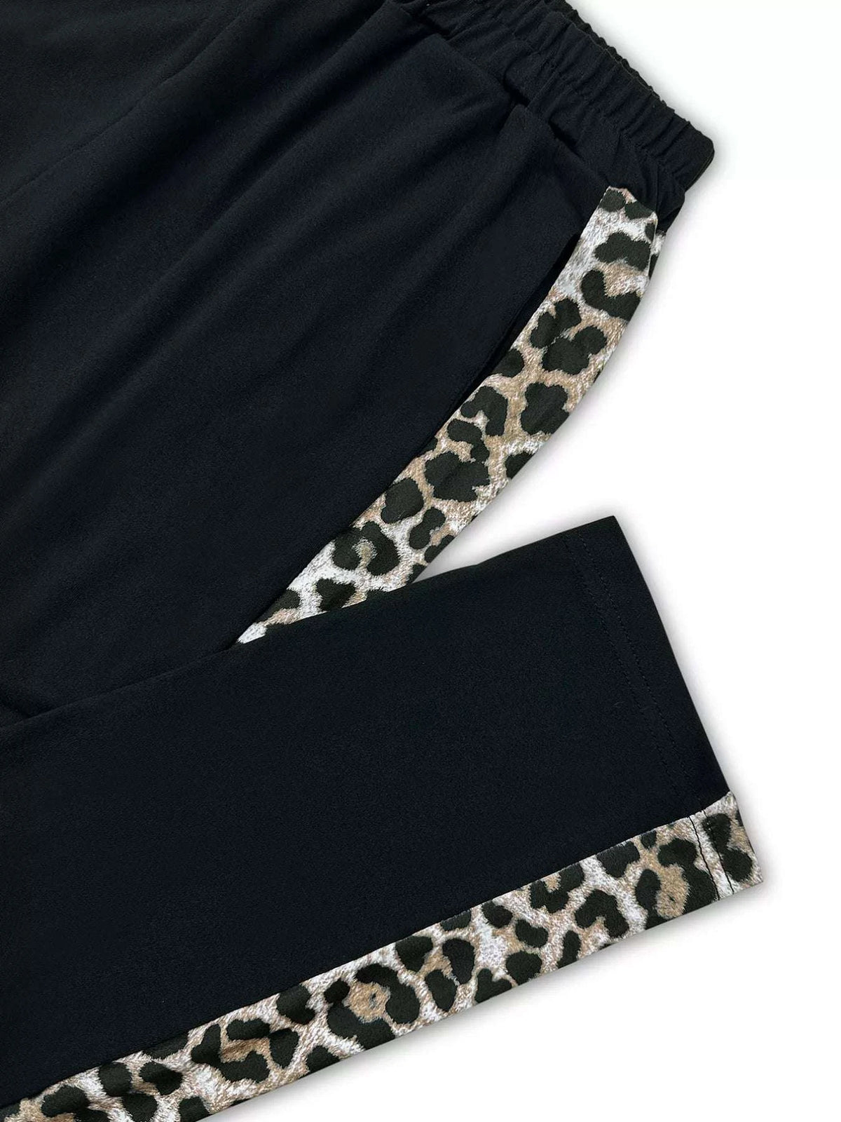 Leopard Print Top and Pants Set WESTCLOSET