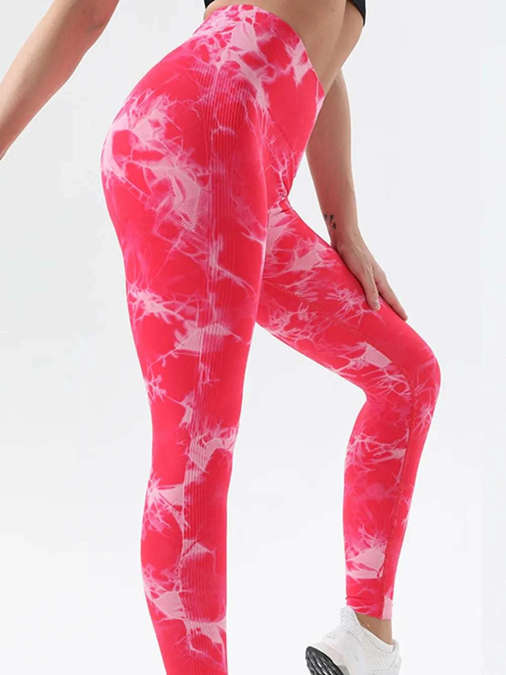 Tie-Dye High Waist Active Leggings WESTCLOSET