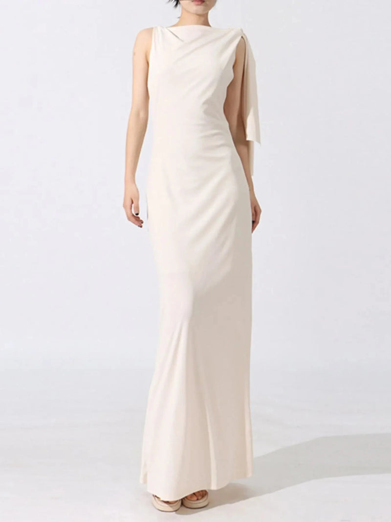 Tie Shoulder Sleeveless Maxi Dress WESTCLOSET