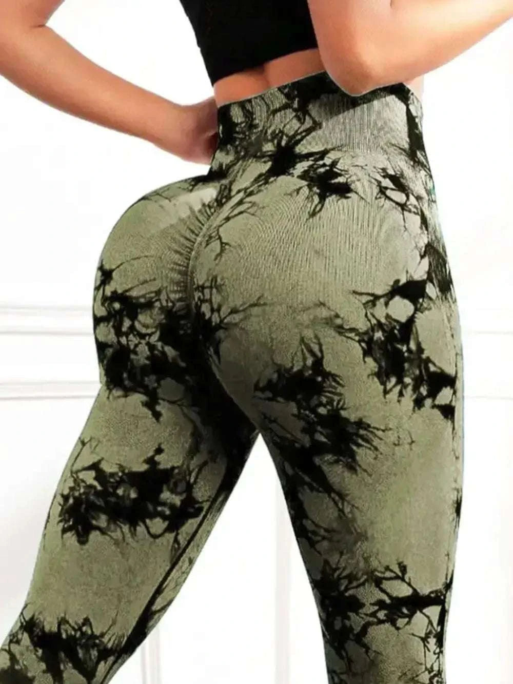 Tie-Dye High Waist Active Leggings WESTCLOSET