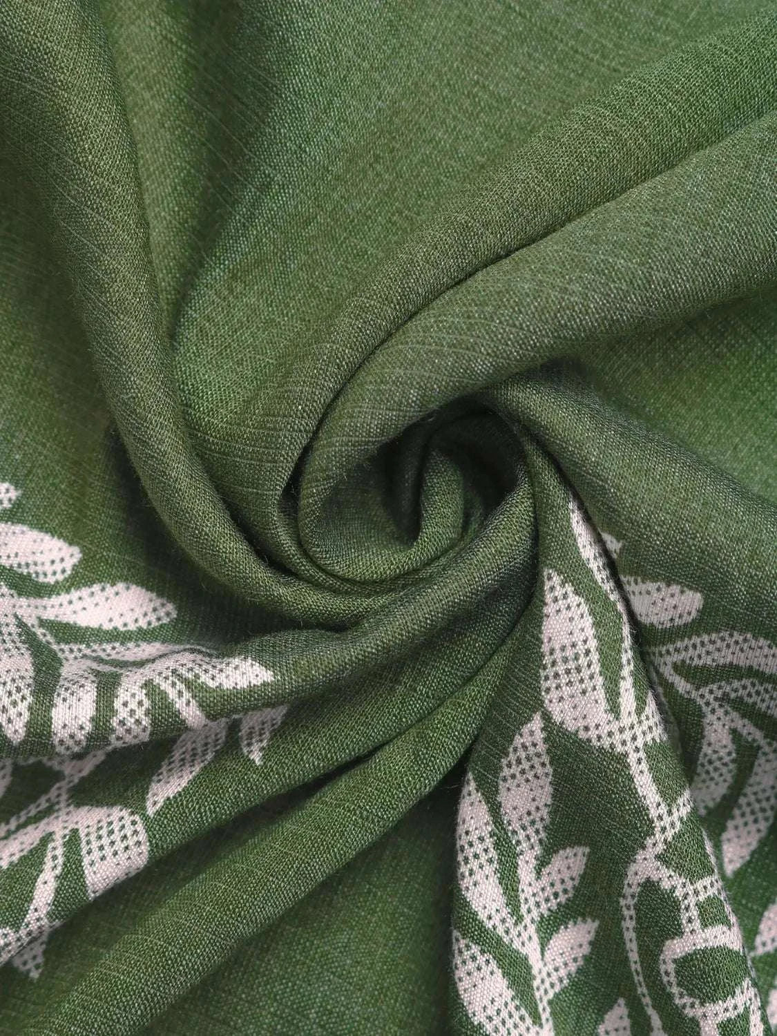 Printed V-Neck Sleeveless Dress WESTCLOSET