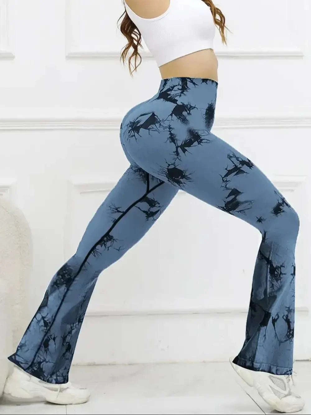 Tie-Dye High Waist Active Leggings WESTCLOSET