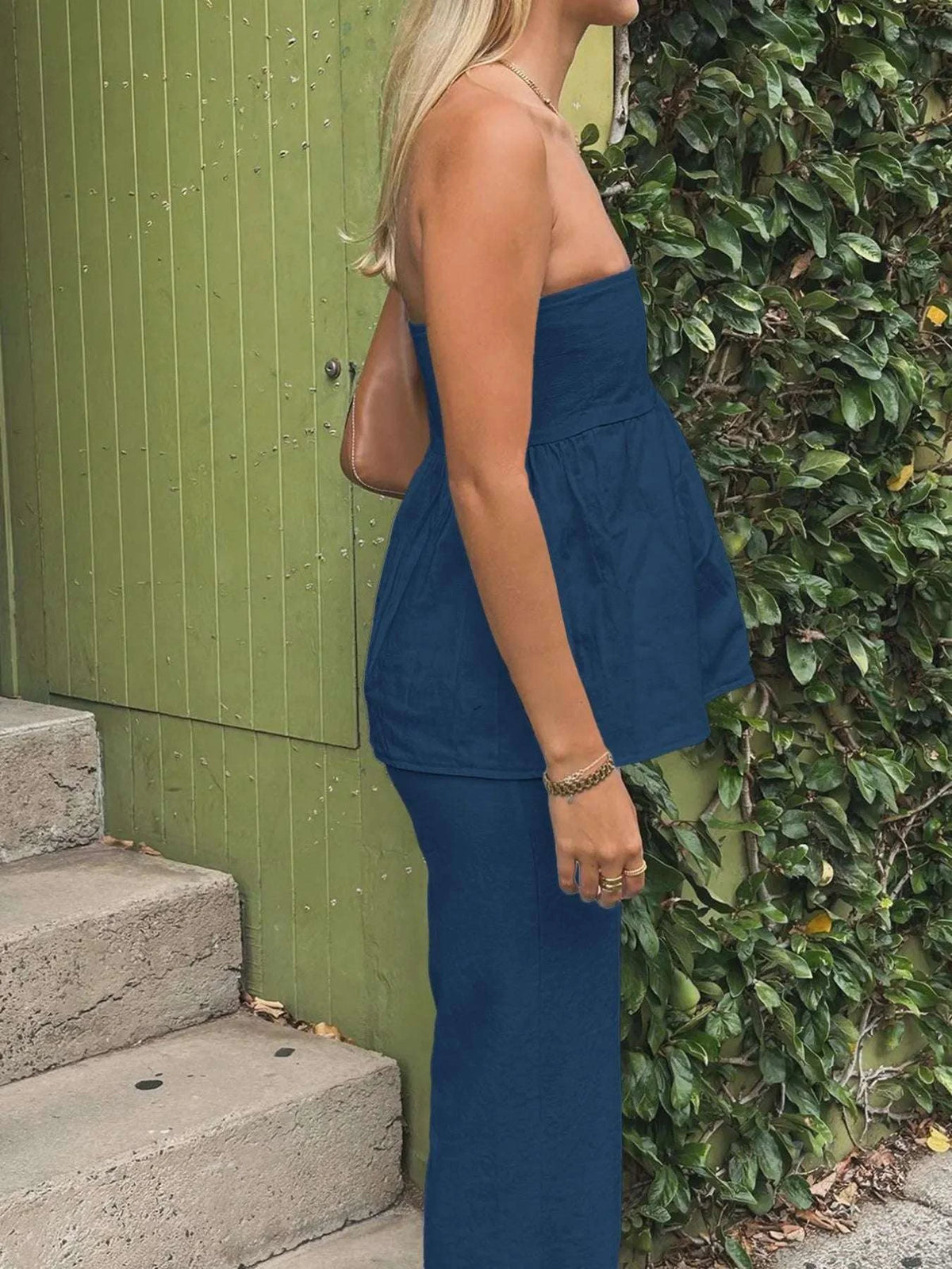 Tube Top and Pants Set WESTCLOSET