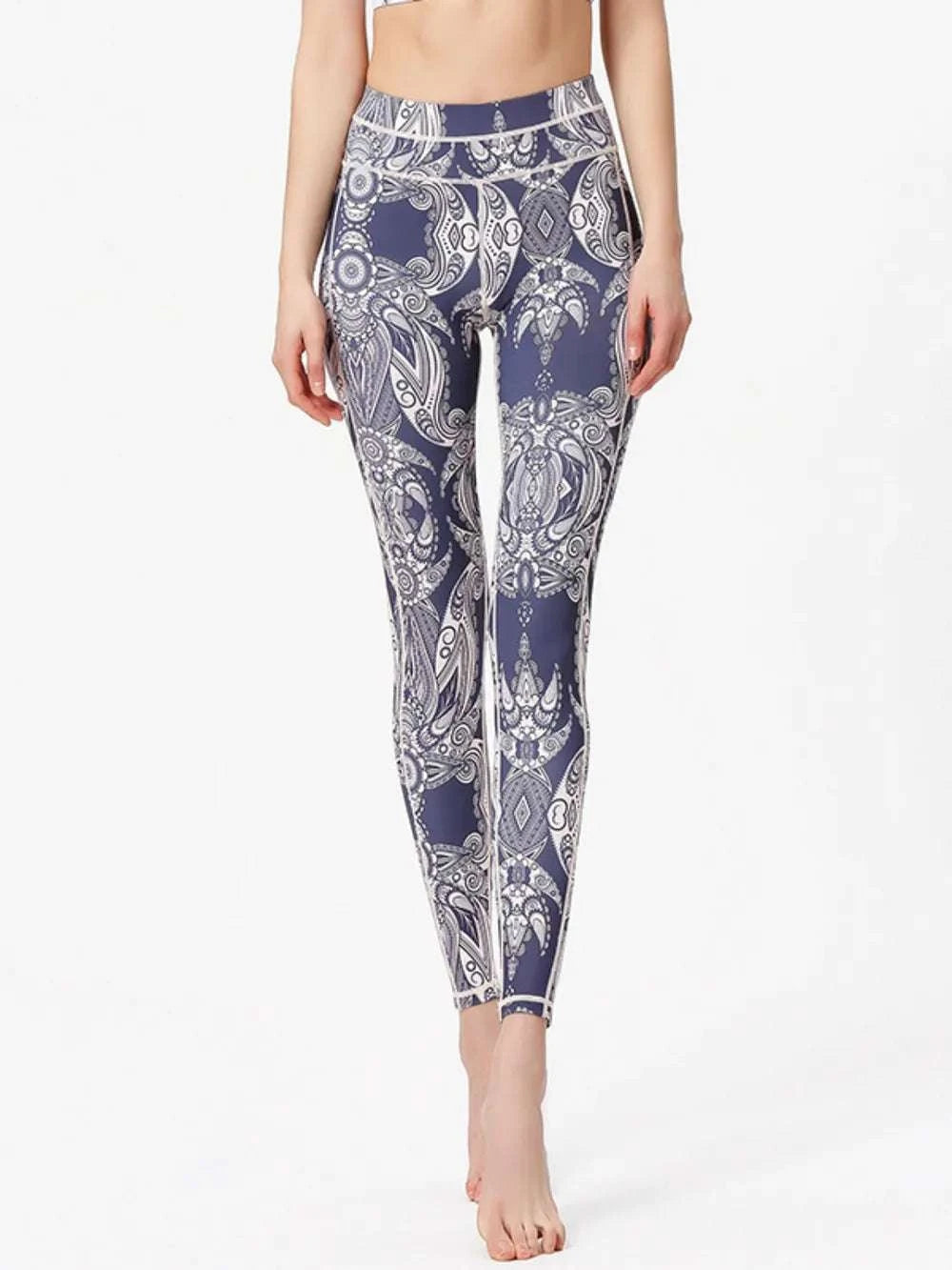 Printed Active High Waist Leggings WESTCLOSET