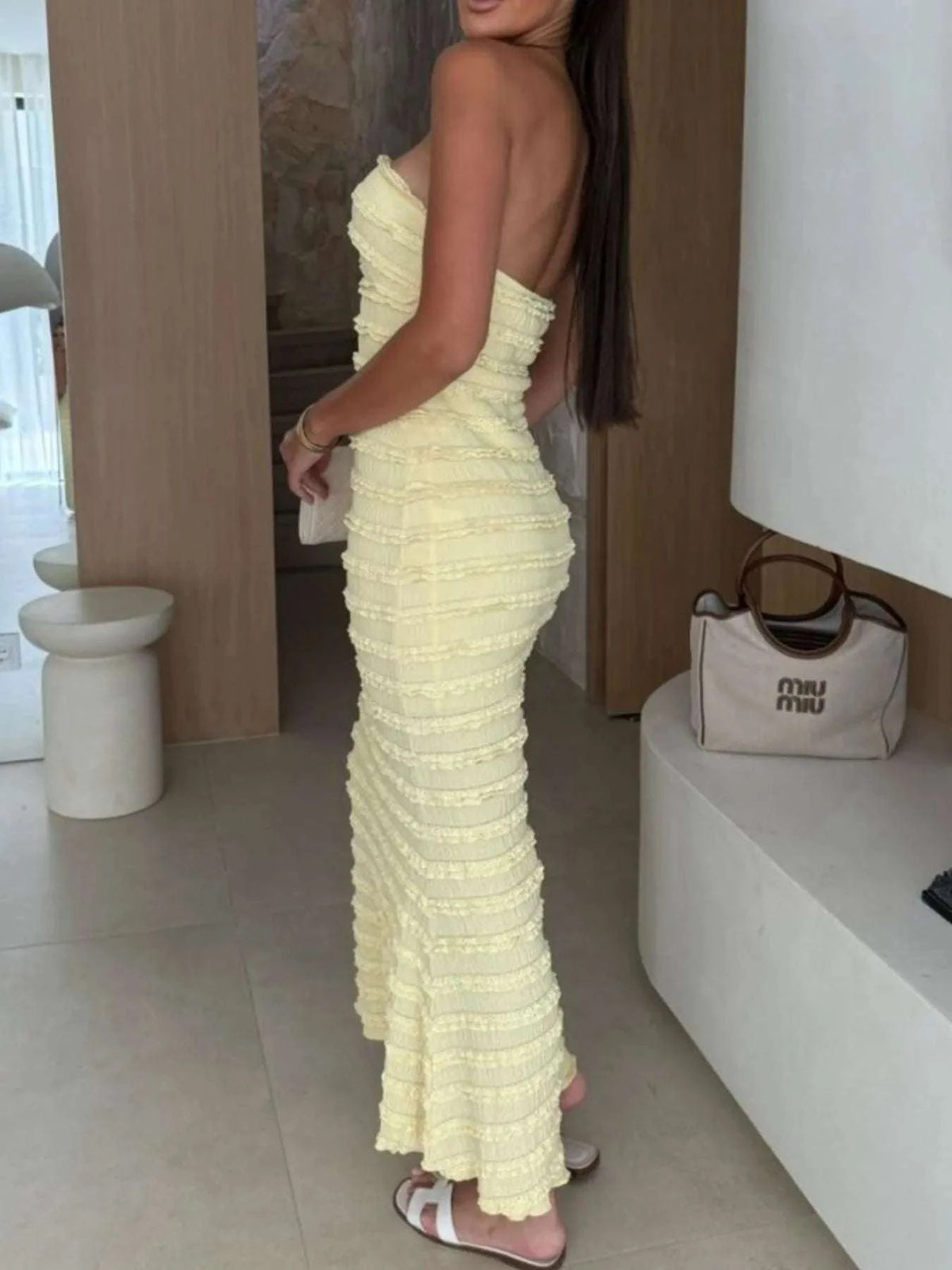 Sweetheart Neck Tube Maxi Dress WESTCLOSET