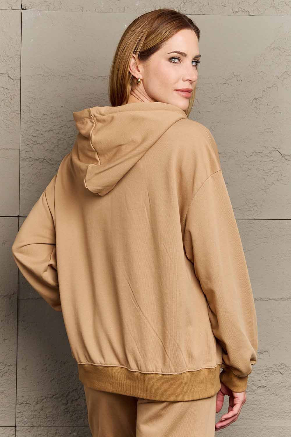 Simply Love Simply Love Full Size BORN FREE Graphic Hoodie