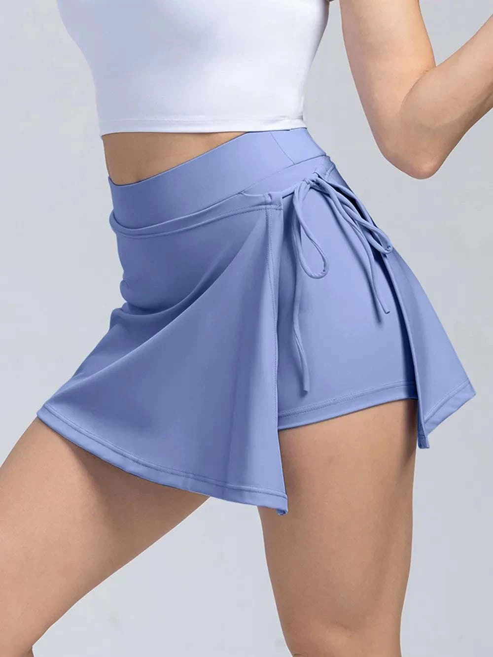 High Waist Active Skort with Pockets WESTCLOSET