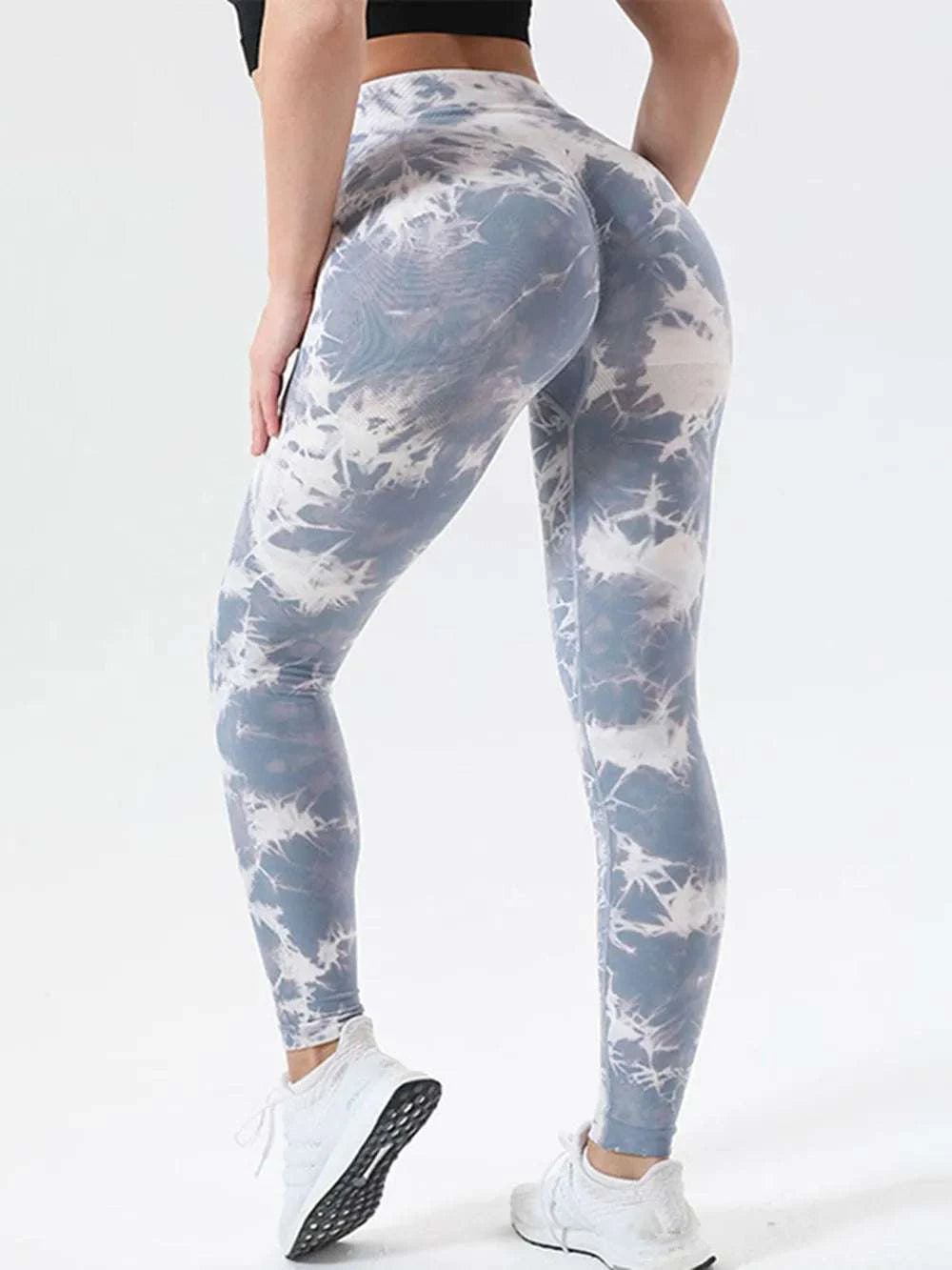 Tie-Dye High Waist Active Leggings WESTCLOSET
