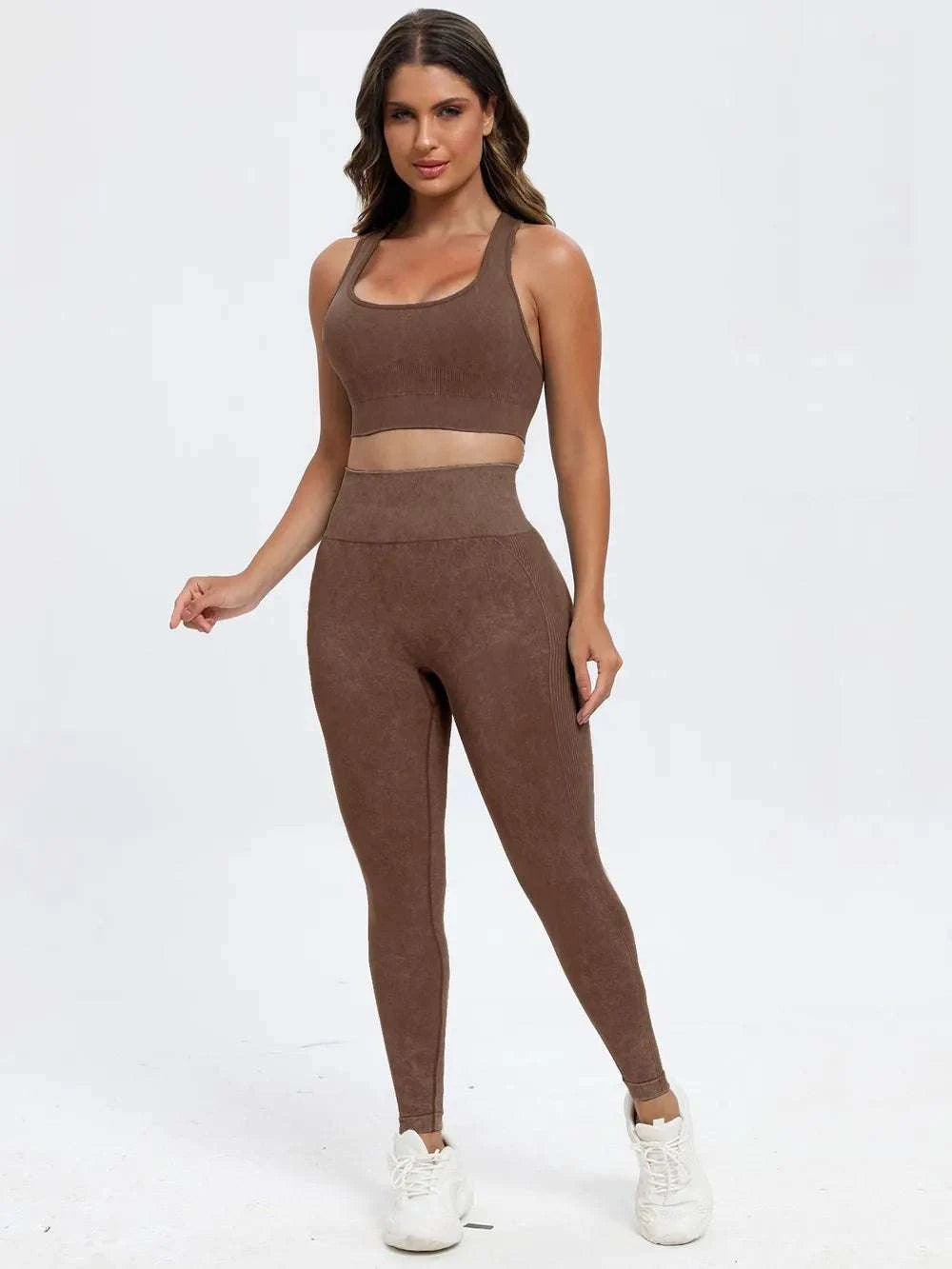Scoop Neck Wide Strap Top and Pants Active Set WESTCLOSET
