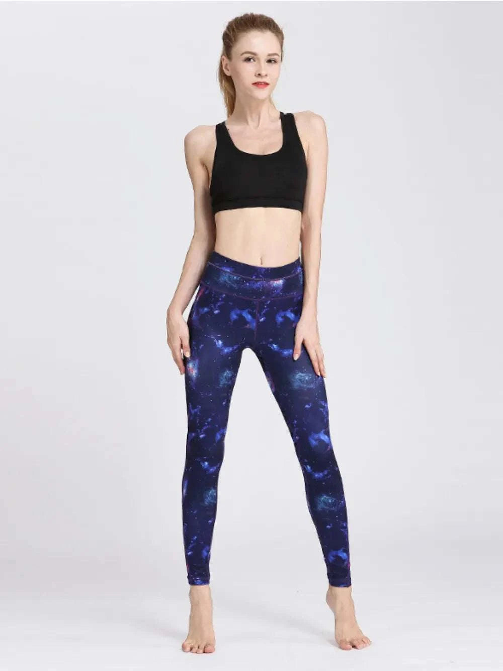 Printed Active High Waist Leggings WESTCLOSET