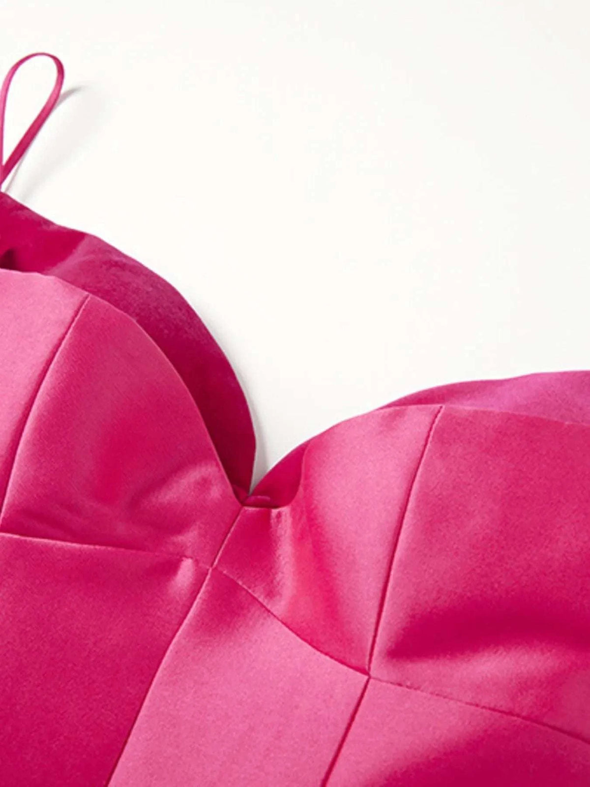 Sweetheart Spaghetti Strap Midi Dress with Collar WESTCLOSET