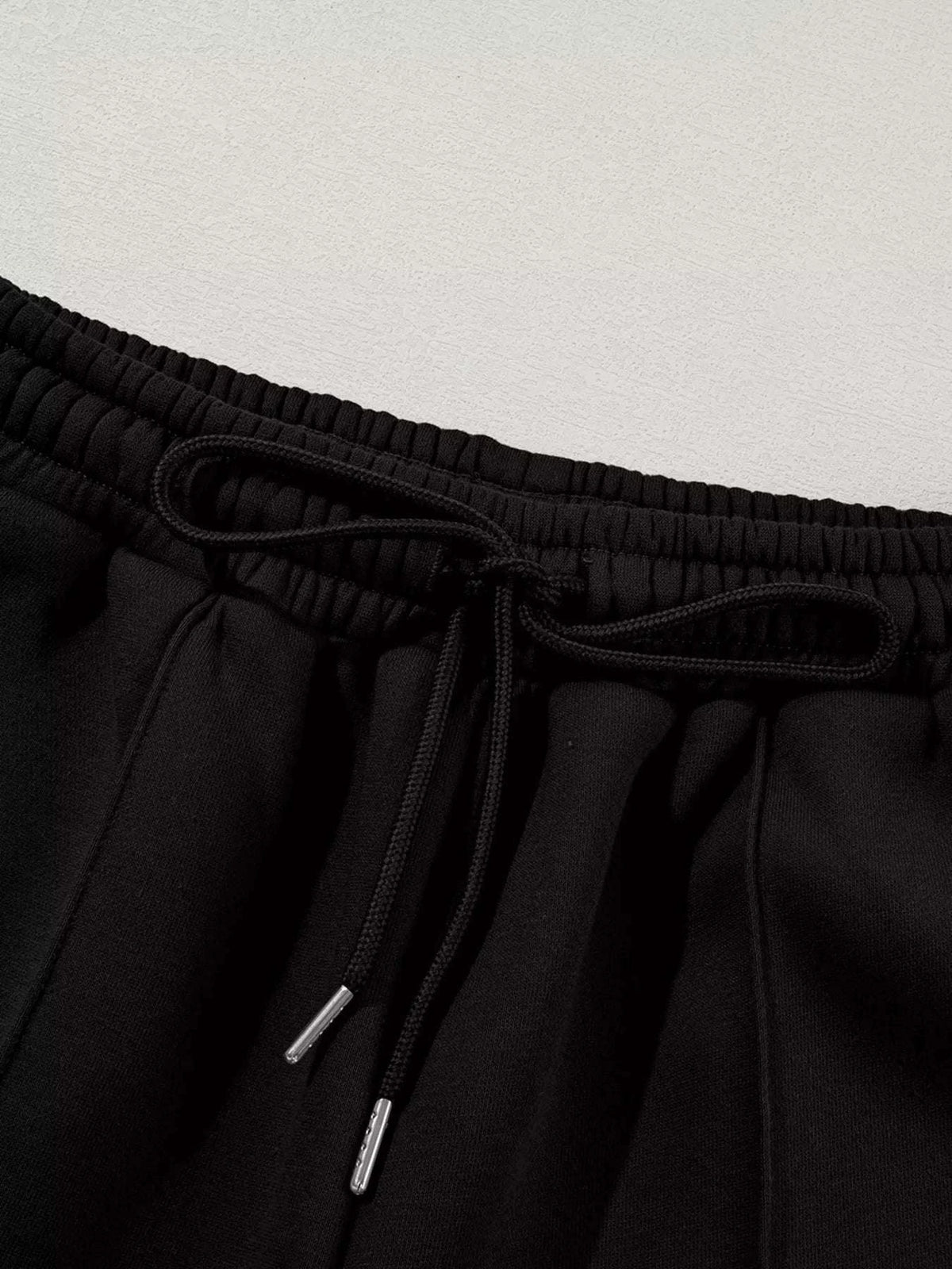 Drop Shoulder Zip Up Jacket and Drawstring Pants Active 2pcs Set WESTCLOSET