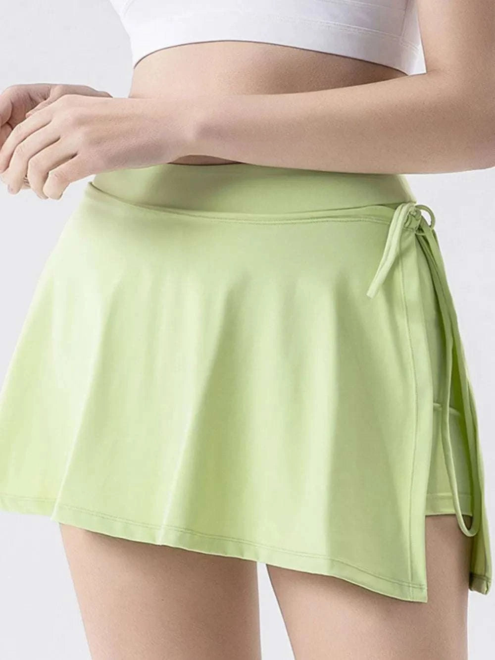 High Waist Active Skort with Pockets WESTCLOSET