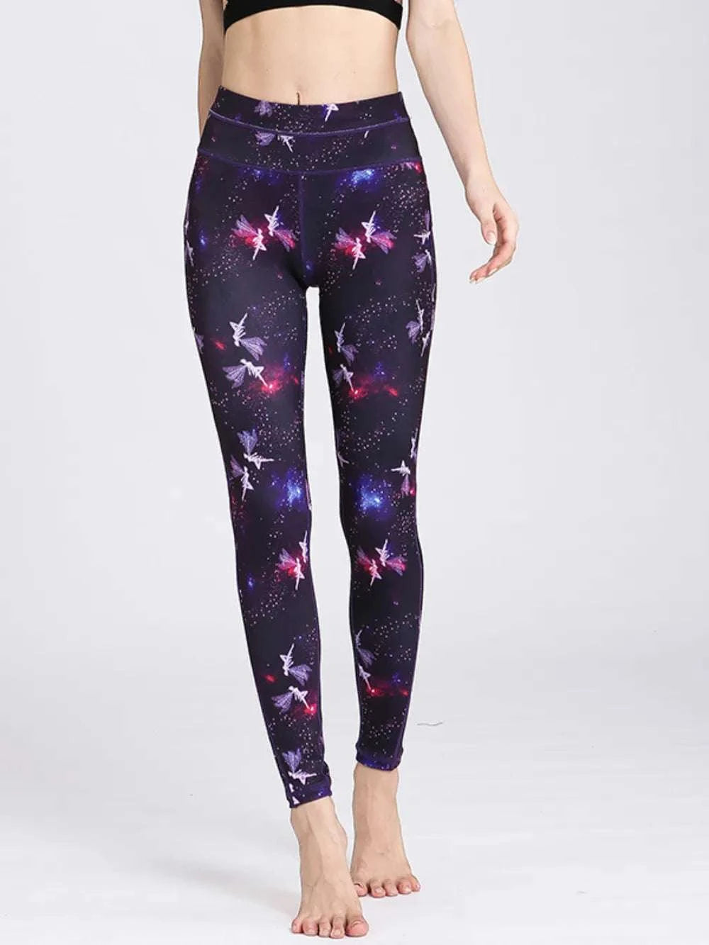 Printed Active High Waist Leggings WESTCLOSET