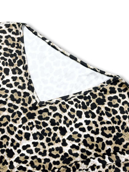 Leopard Print Top and Pants Set WESTCLOSET