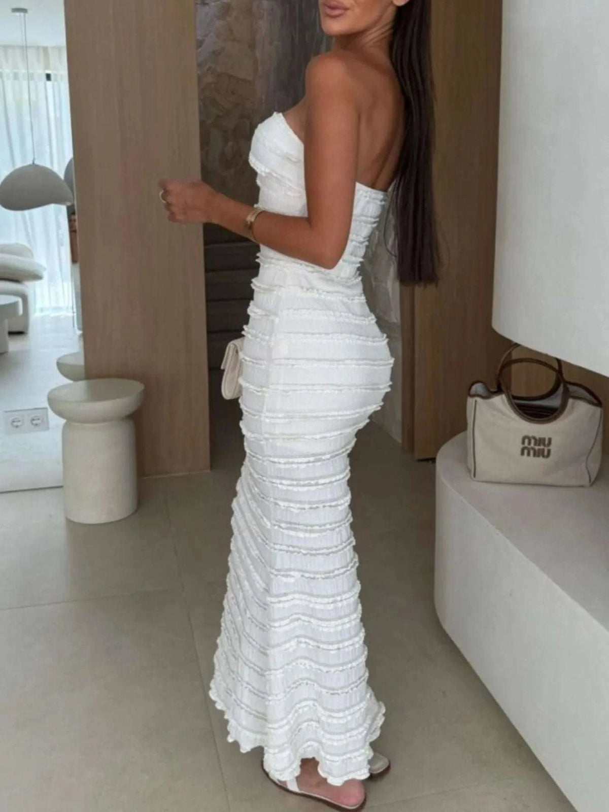 Sweetheart Neck Tube Maxi Dress WESTCLOSET