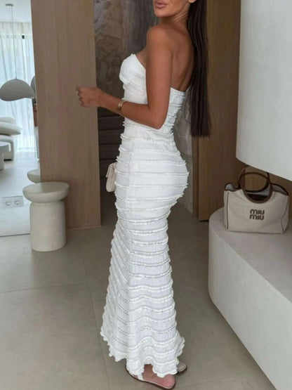 Sweetheart Neck Tube Maxi Dress WESTCLOSET