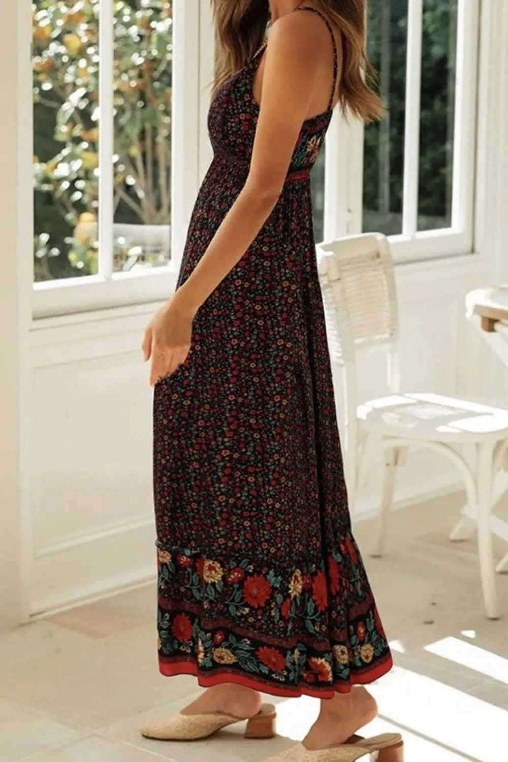 Printed Maxi Cami Dress WESTCLOSET