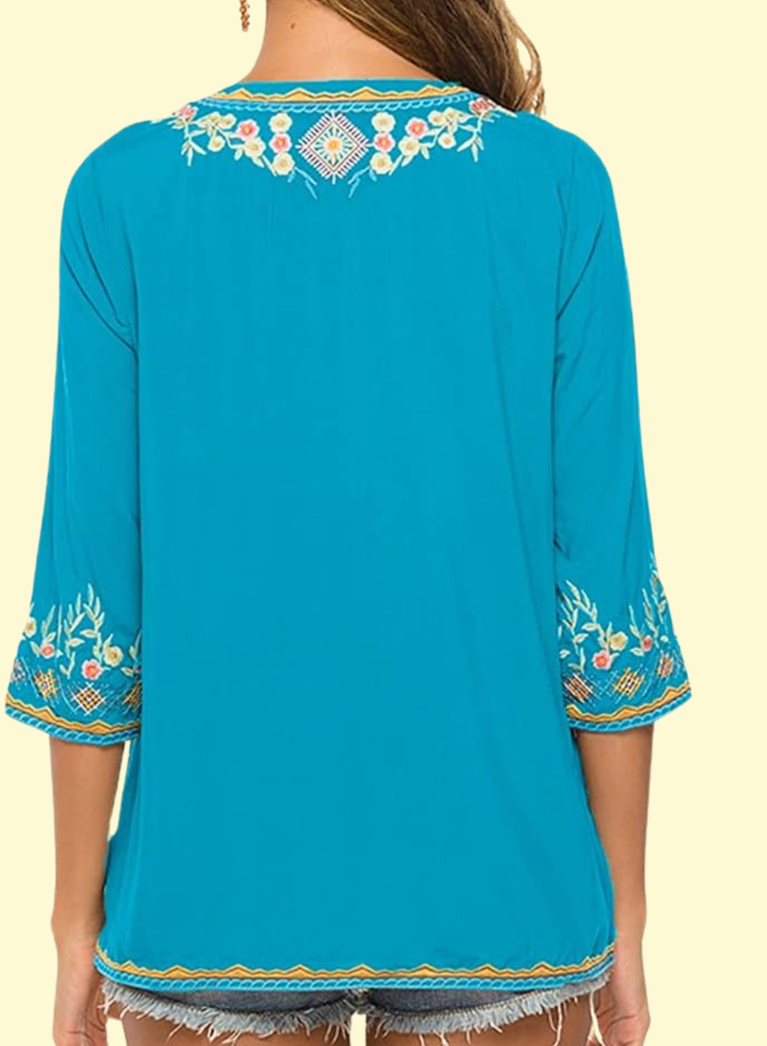 turquoise bohemian fashion
