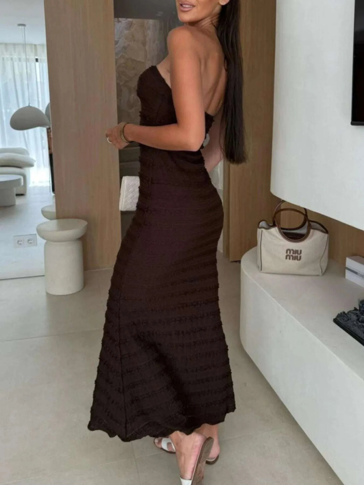 Sweetheart Neck Tube Maxi Dress WESTCLOSET