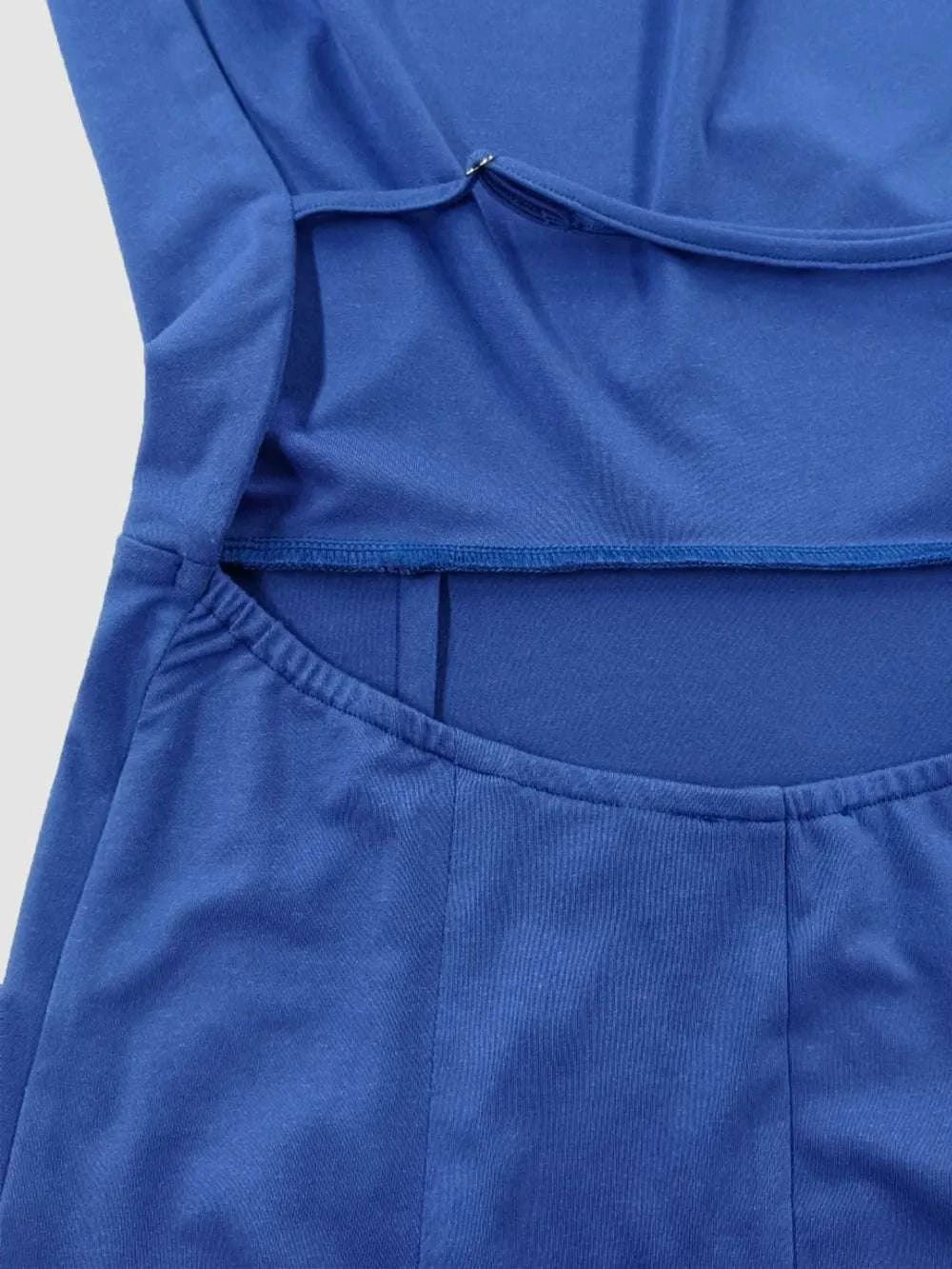 Backless Lace Up Back Sleeveless Maxi Dress WESTCLOSET