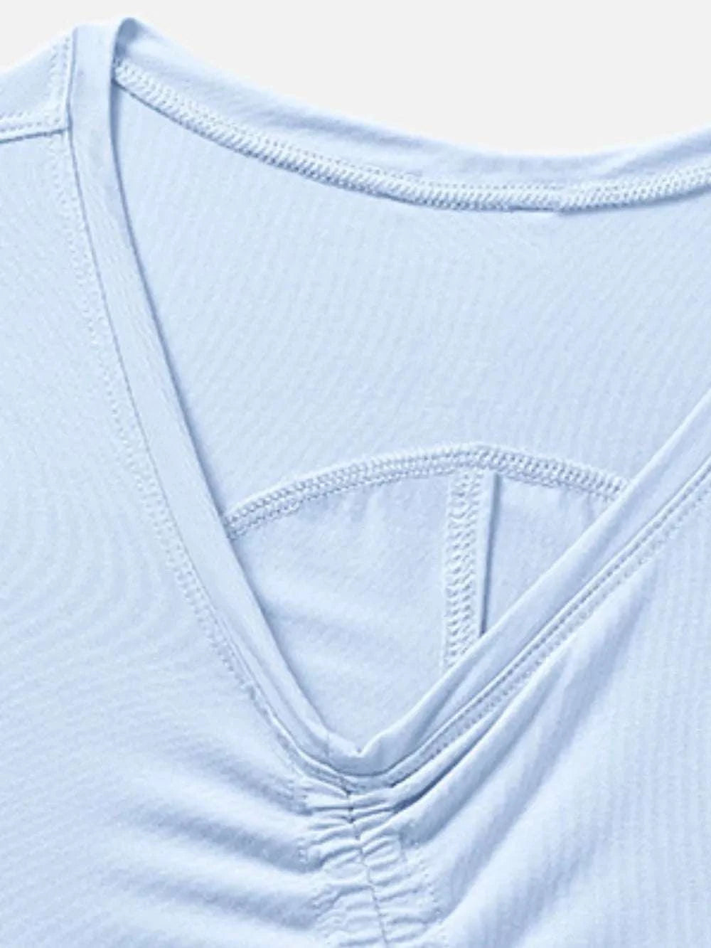 Millennia Drawstring Ruched Wide Strap Active Tank WESTCLOSET